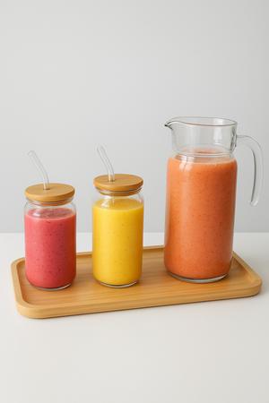 Vasos Tapa Bambu 500 ml 