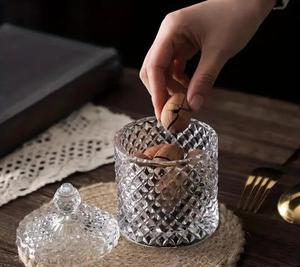 Tarro Relieve De Cristal 