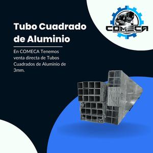 Tubo Cuadrado de Aluminio 3mm