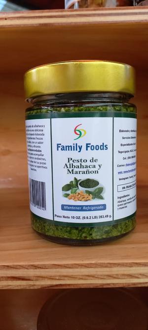 Pesto de Albahaca y Marañón