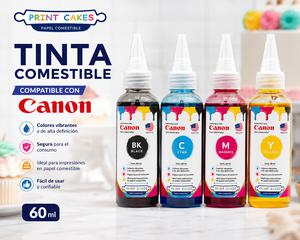 Tinta Comestible Para Canon