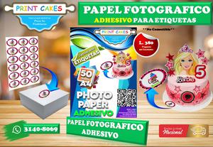 Papel Fotografico Adhesivo