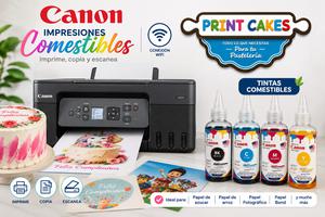 Impresora Canon Tinta Comestible