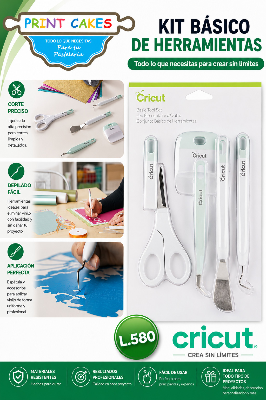 Kit Basico de Herramientas Cricut