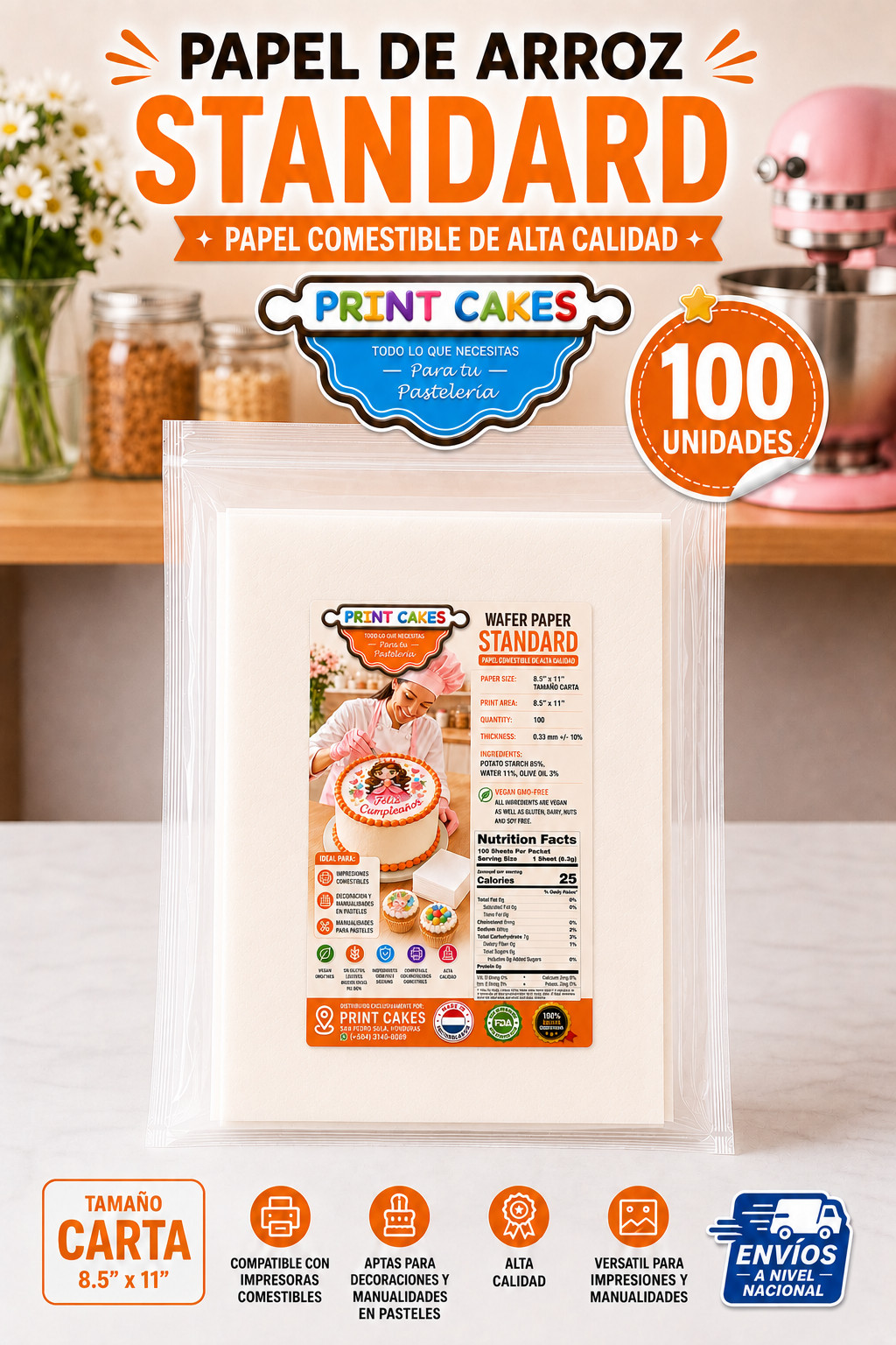 Papel de Arroz Standard