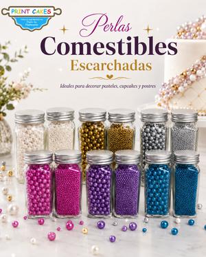 Perlas Comestibles Escarchadas