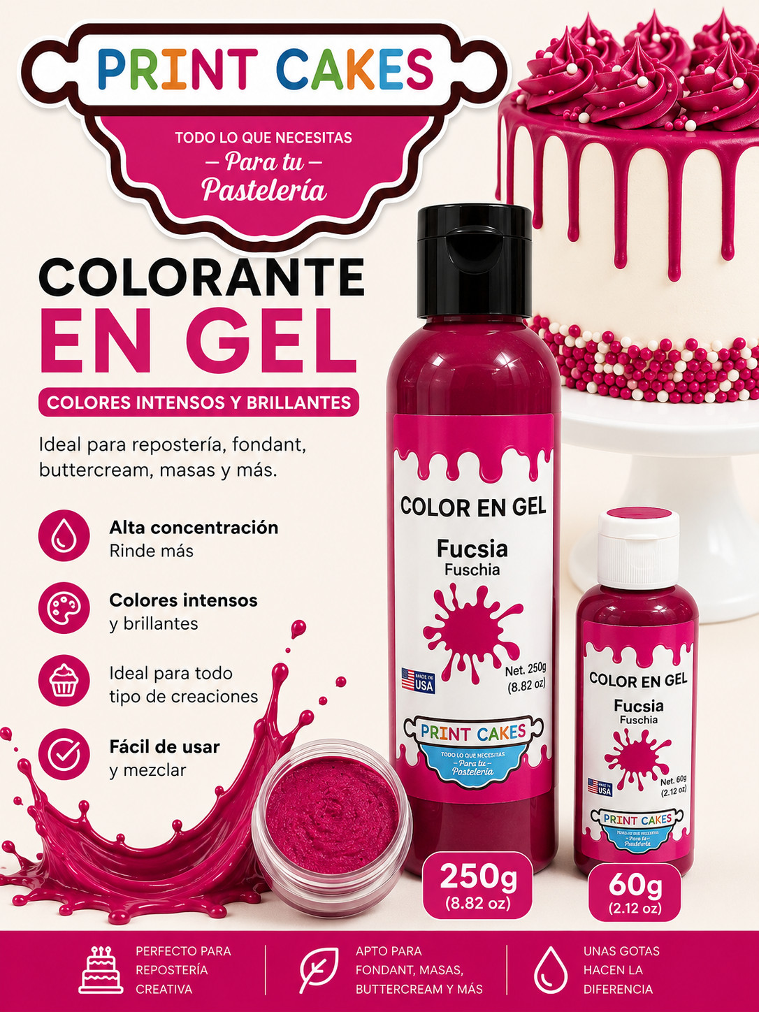 Colorante en Gel