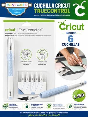 Cuchilla Bisturi Profesional Cricut TrueControl Maneral +6 Cuchillas de repuesto
