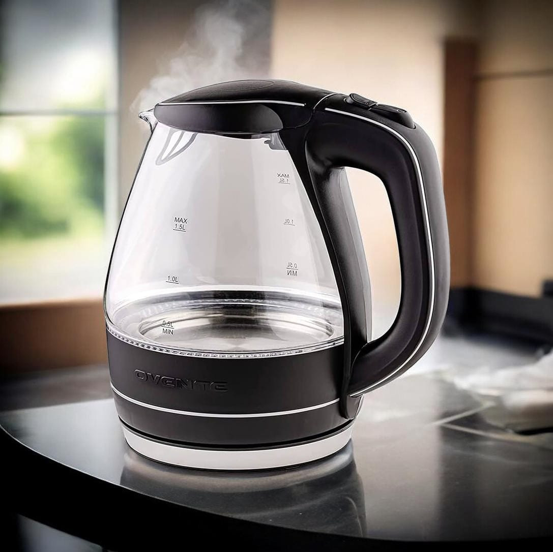 Caldera eléctrica de vidrio OVENTE