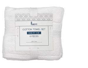 JUEGO DE 6 TOALLAS DE BAÑO MAISON HOME 
