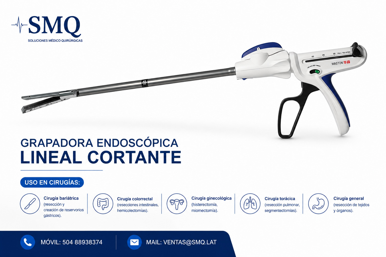 Grapadoras quirúrgicas Lineal