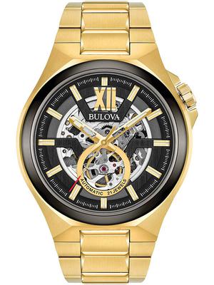BULOVA Classic Automatic Black Dial Men's Watch Item No. 98A178