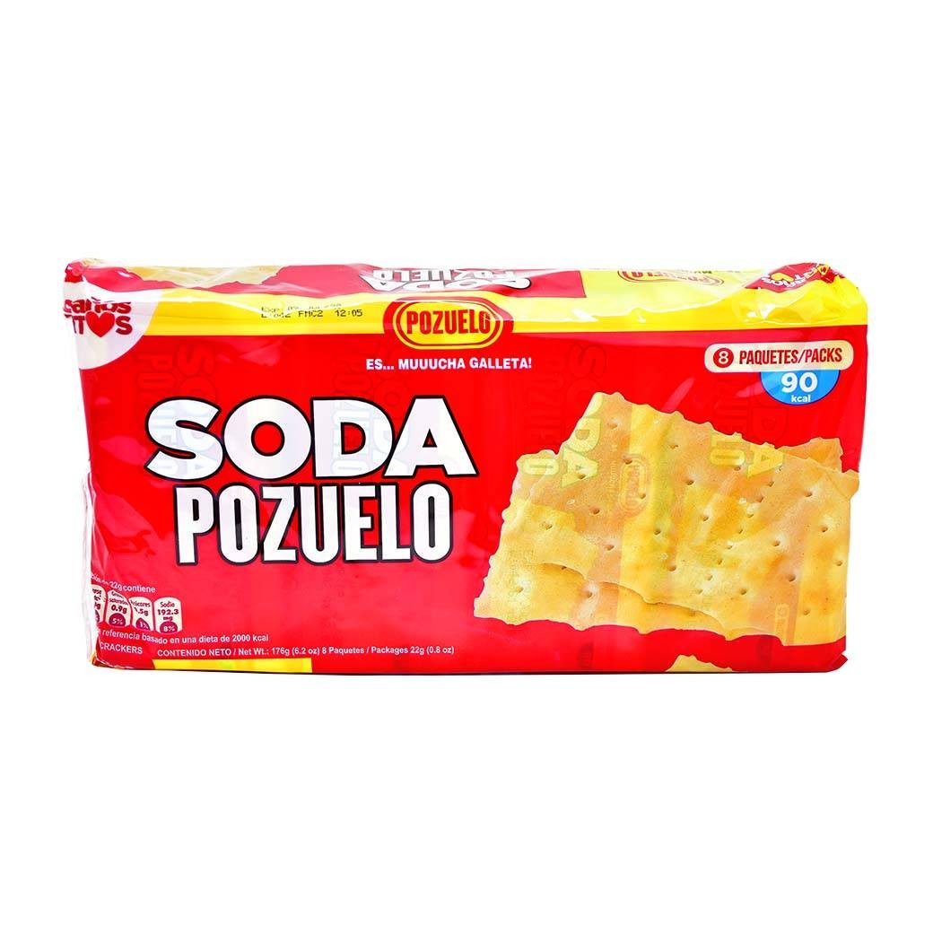 Soda pozuelo Galletas 176 Gramos