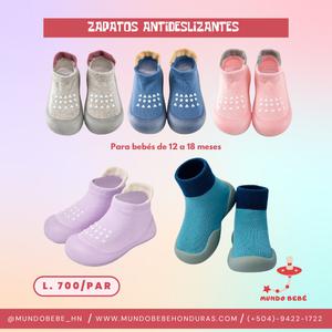 Zapatos antideslizantes para bebés de 12 a 18 meses
