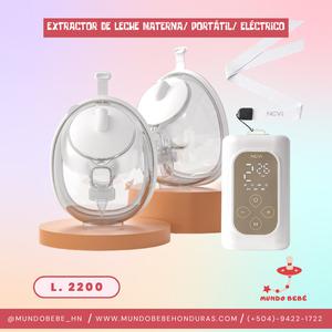 Extractor de leche materna/ Portátil/ Eléctrico