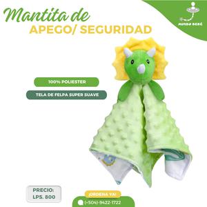 Mantita de seguridad o de apego para tu bebé