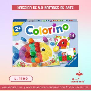 Mosaico de 40 botones de arte