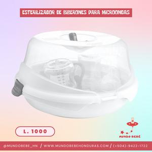 Esterilizador de biberones para microondas 