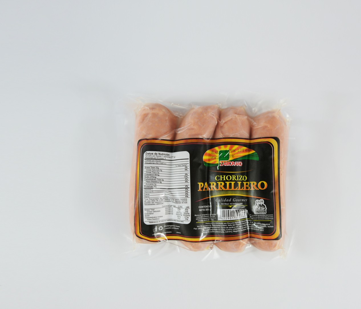 Chorizo Parillero Zamorano 300 gramos