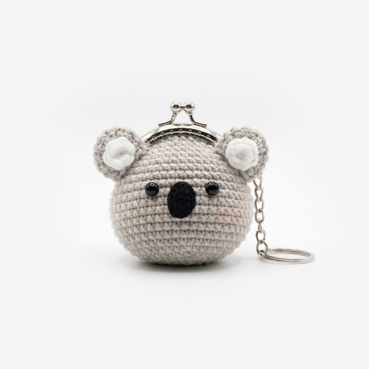 🐨 Koko | Monedero & llavero tejido