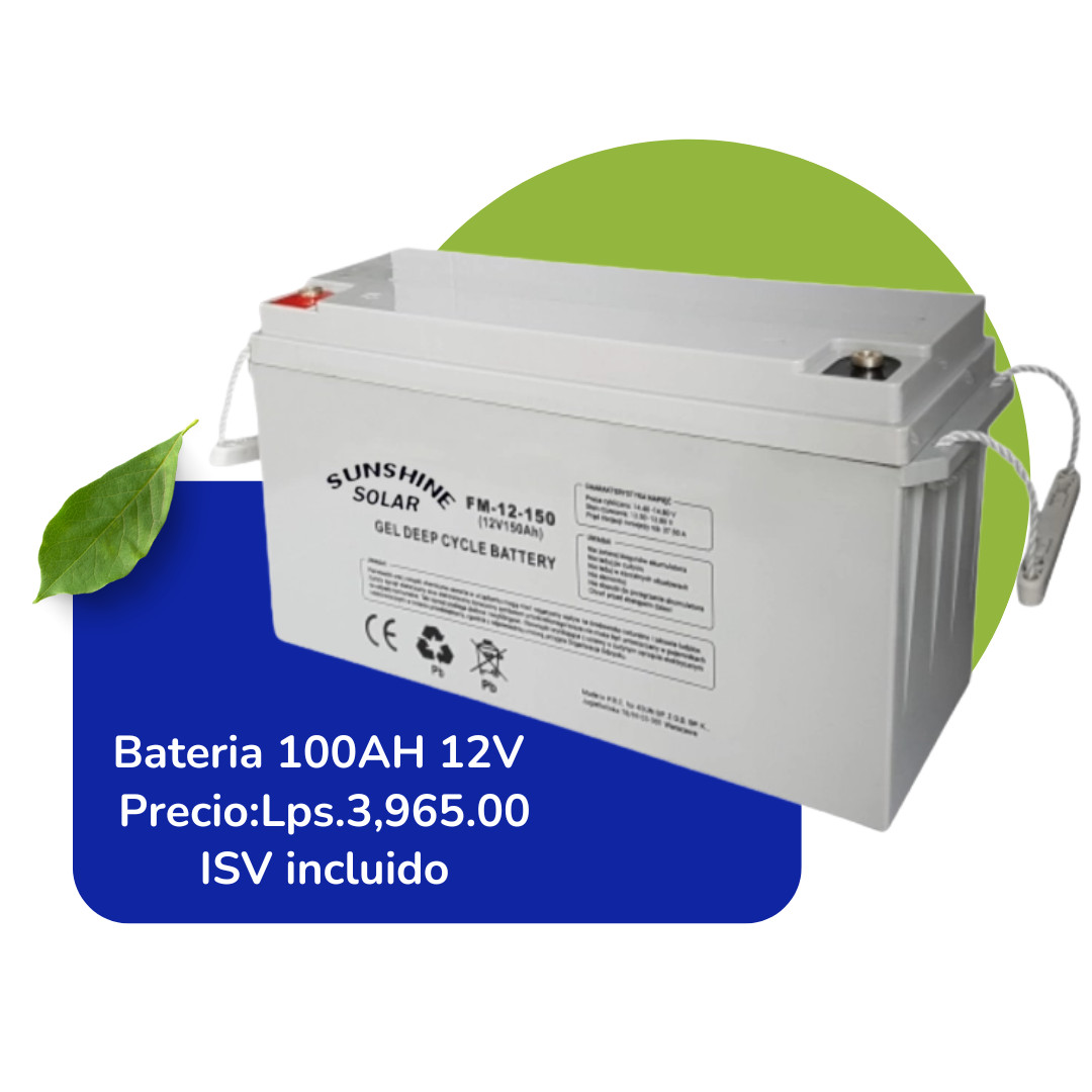 BATERÍA 100 AH 12V 