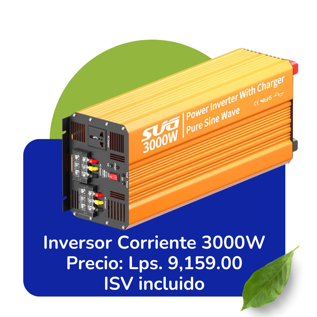 INVERSOR 3000W/24V NARANJA 