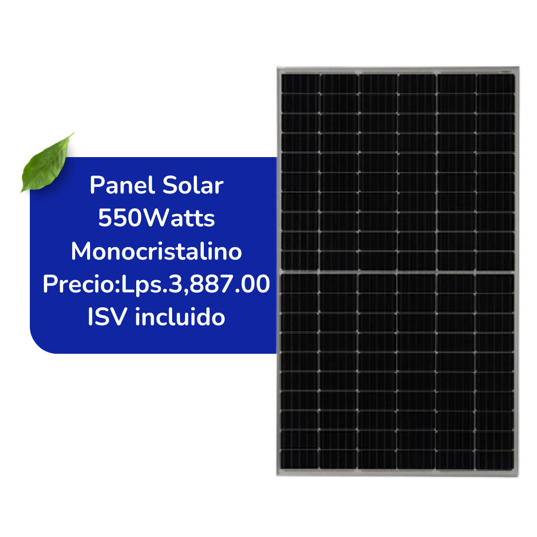 Panel Solar MONOCRISTALINO 550W