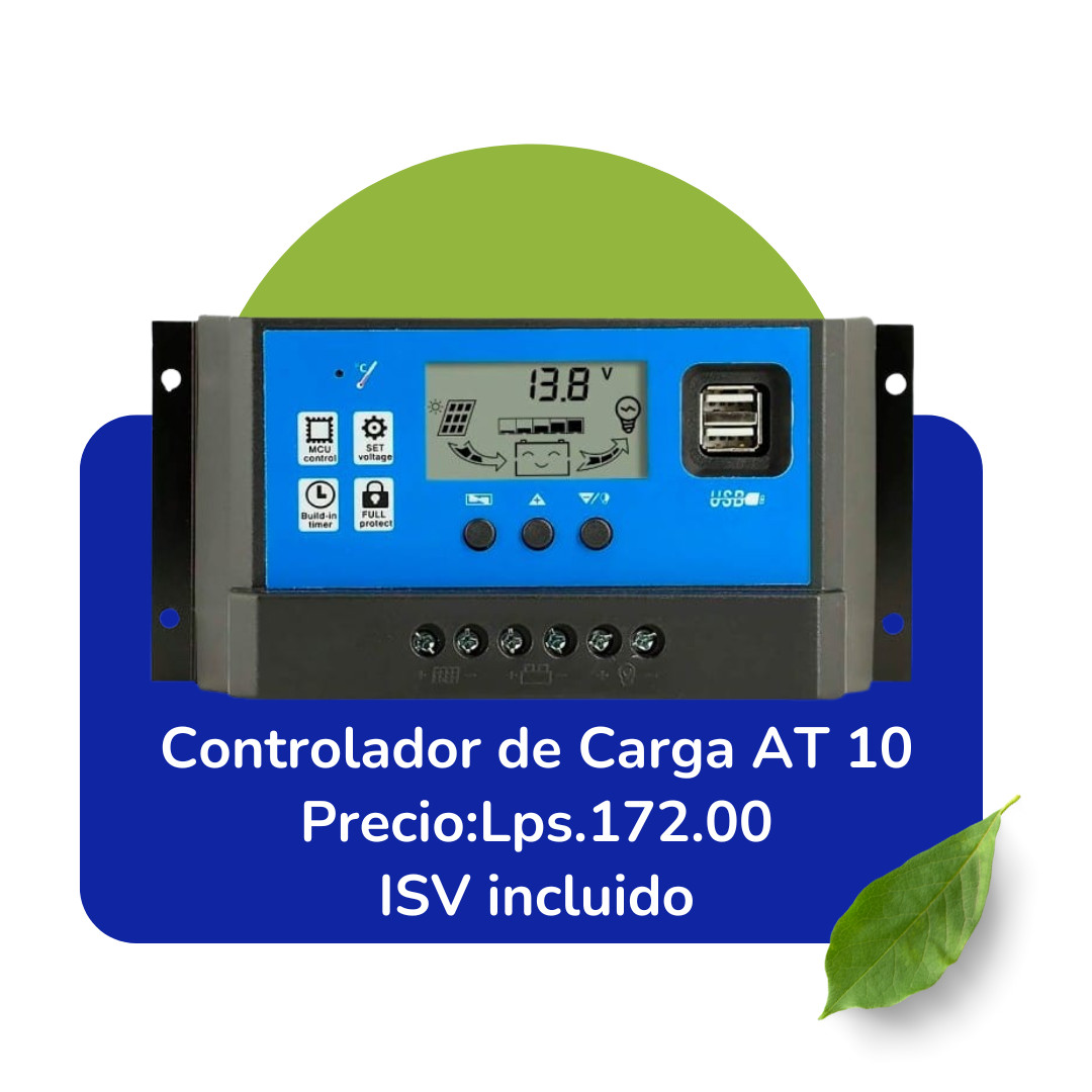 CONTROLADOR DE CARGA AT 10