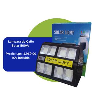 Lampara de Calle Solar 500W