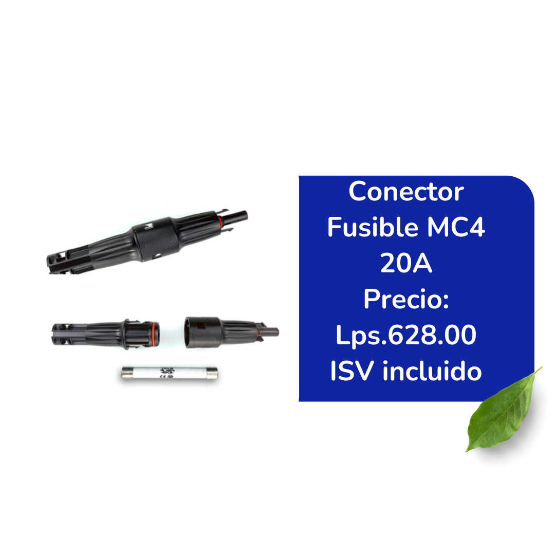 CONECTOR FUSIBLE MC4 20A
