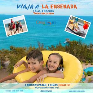LA ENSENADA, Niños GRATIS 