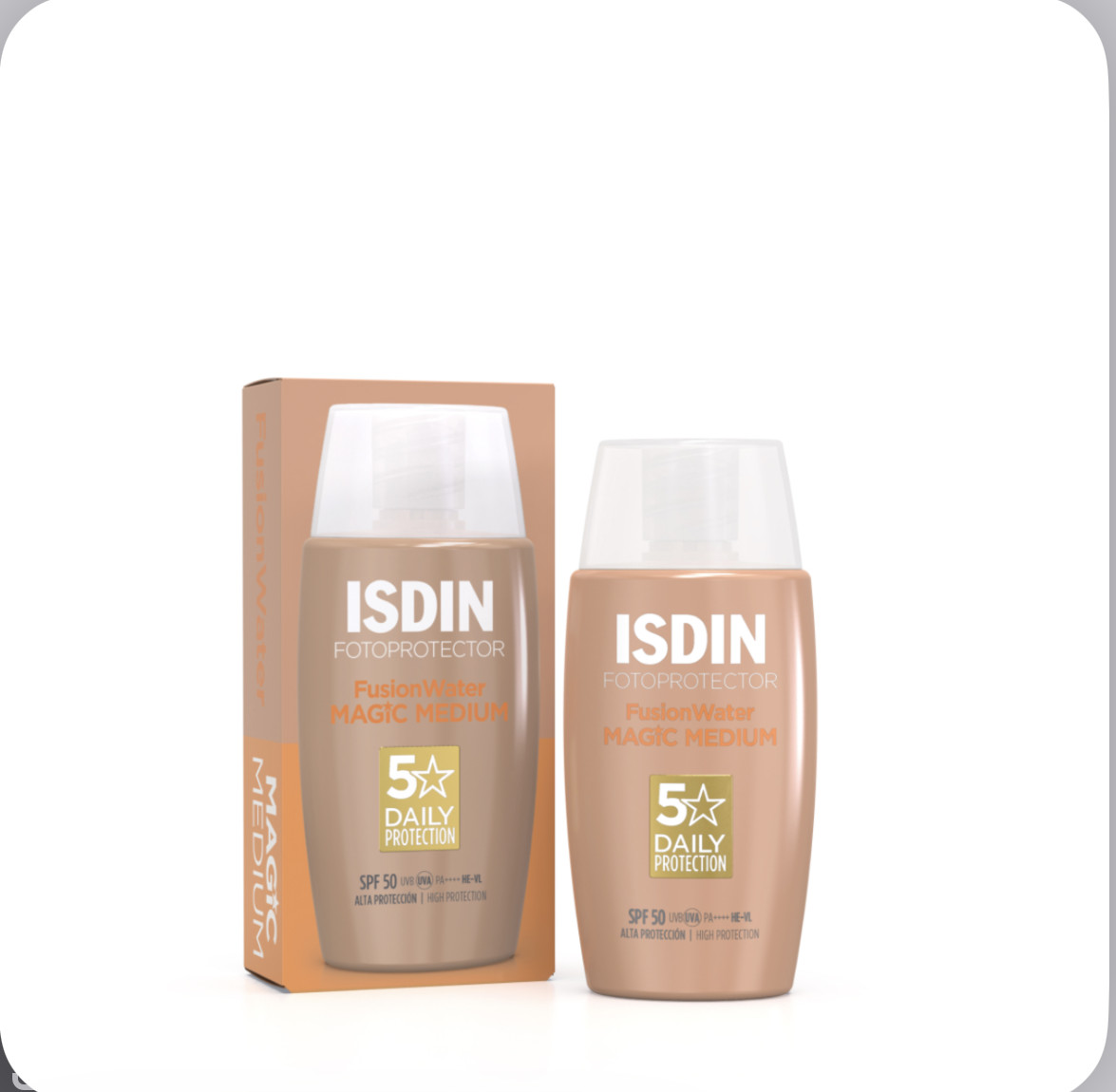 ISDIN FUSION WATER MAGIC MEDIUM SPF 50