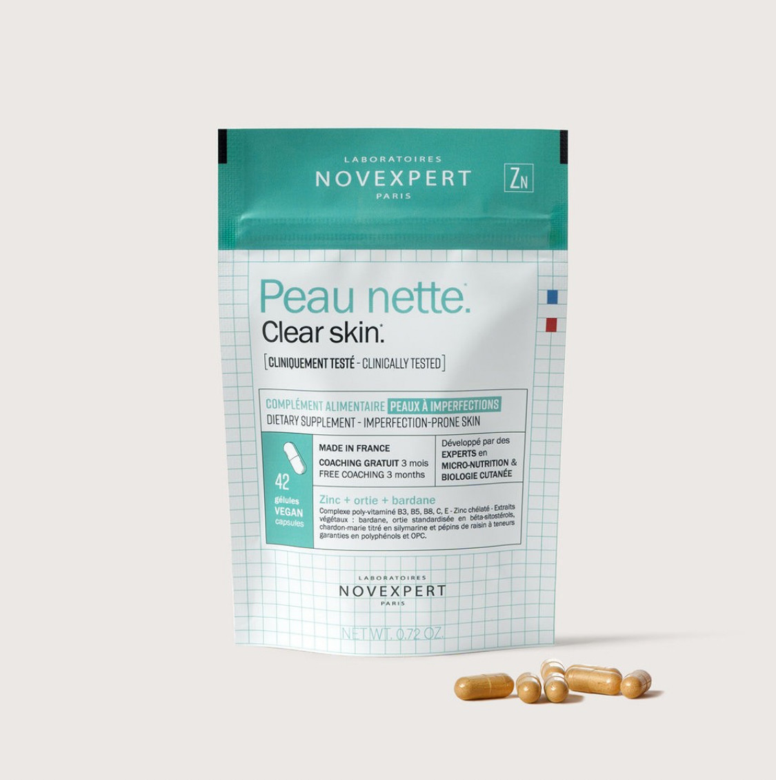 NOVEXPERT CLEAR SKIN Capsulas