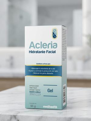 MEDIHEALTH  ACLERIA HIDRATANTE FACIAL EFECTO MATE GEL