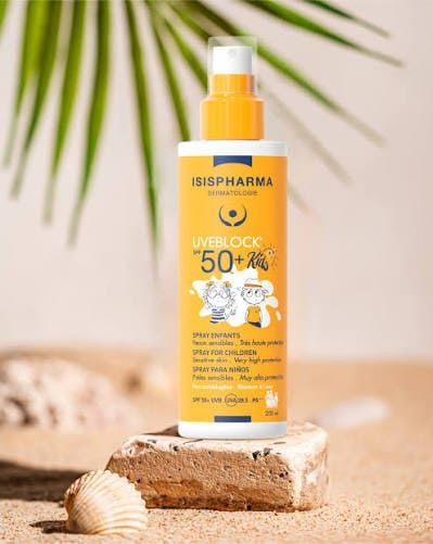 ISISPHARMA UVEBLOCK SPF 50  + KIDS Spray para niños