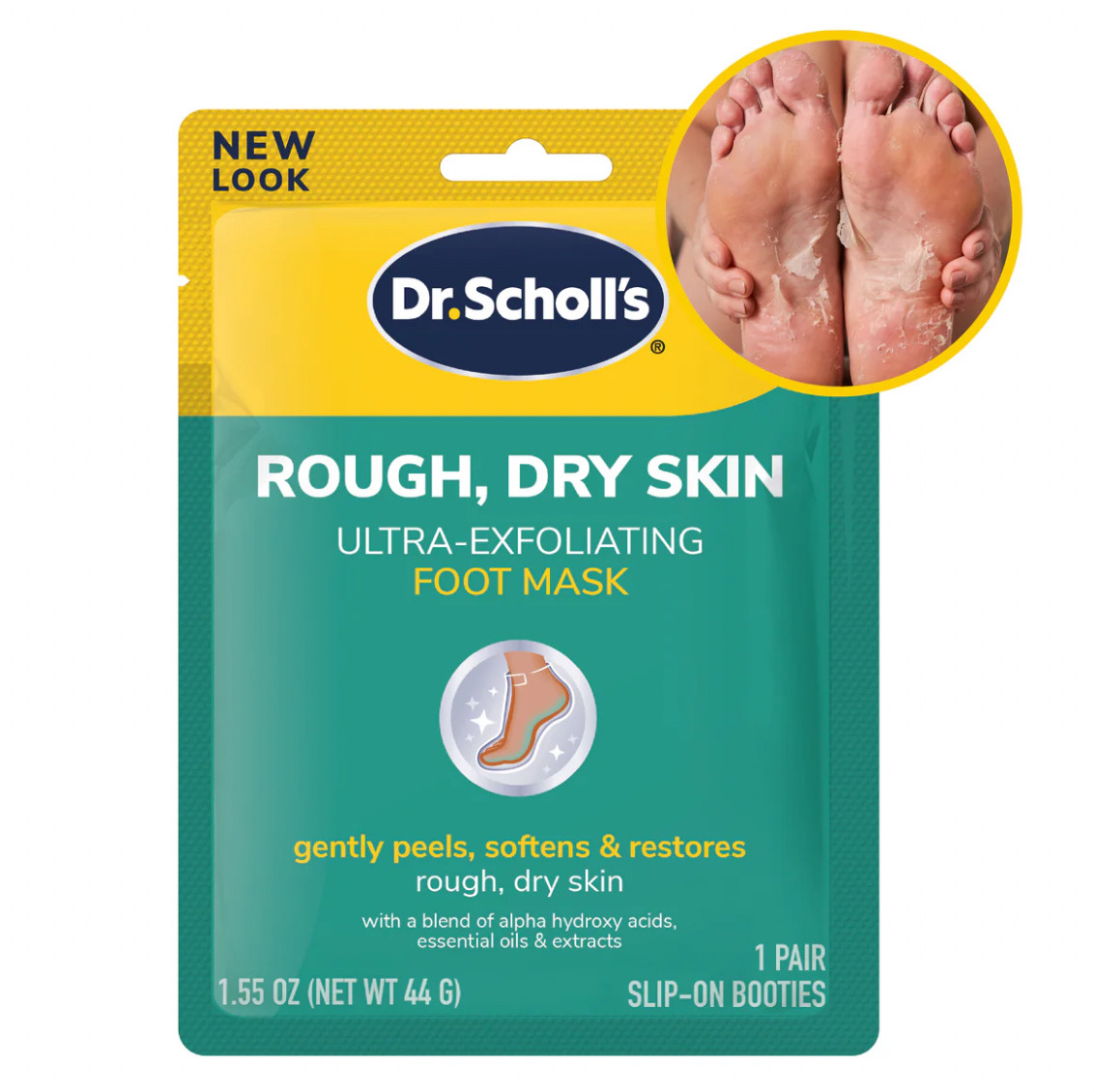 Dr. SCHOLL'S Rough, Dry skin FOOT MASK
