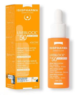 ISISPHARMA UVEBLOCK SPF 50  SUN SERUM GLOW