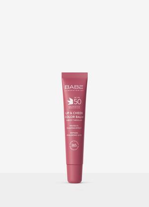 BABE Lip & Cheek Color Balm SPF 50 VELVET