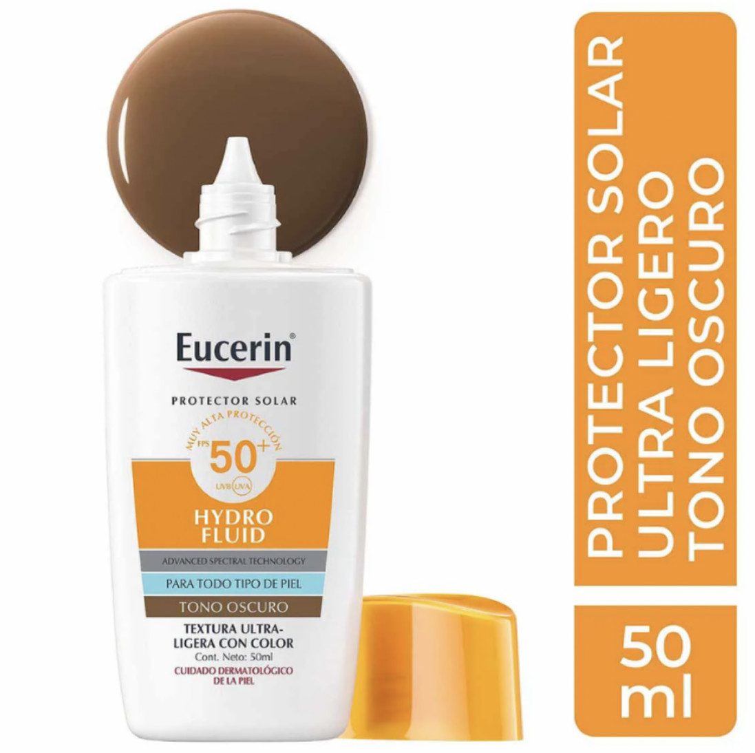 EUCERIN HYDRO FLUID TONO OSCURO SPF