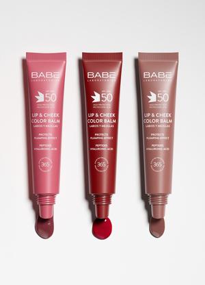 BABE Lip & Cheek Color Balm SPF 50 Cherry