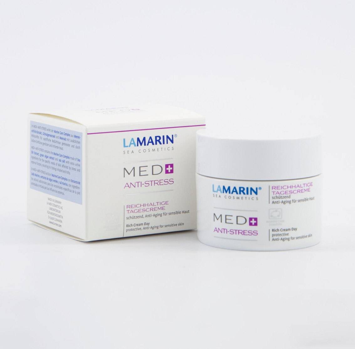 LAMARIN MED ANTI STRESS CREMA DE DIA EXTRA RICA