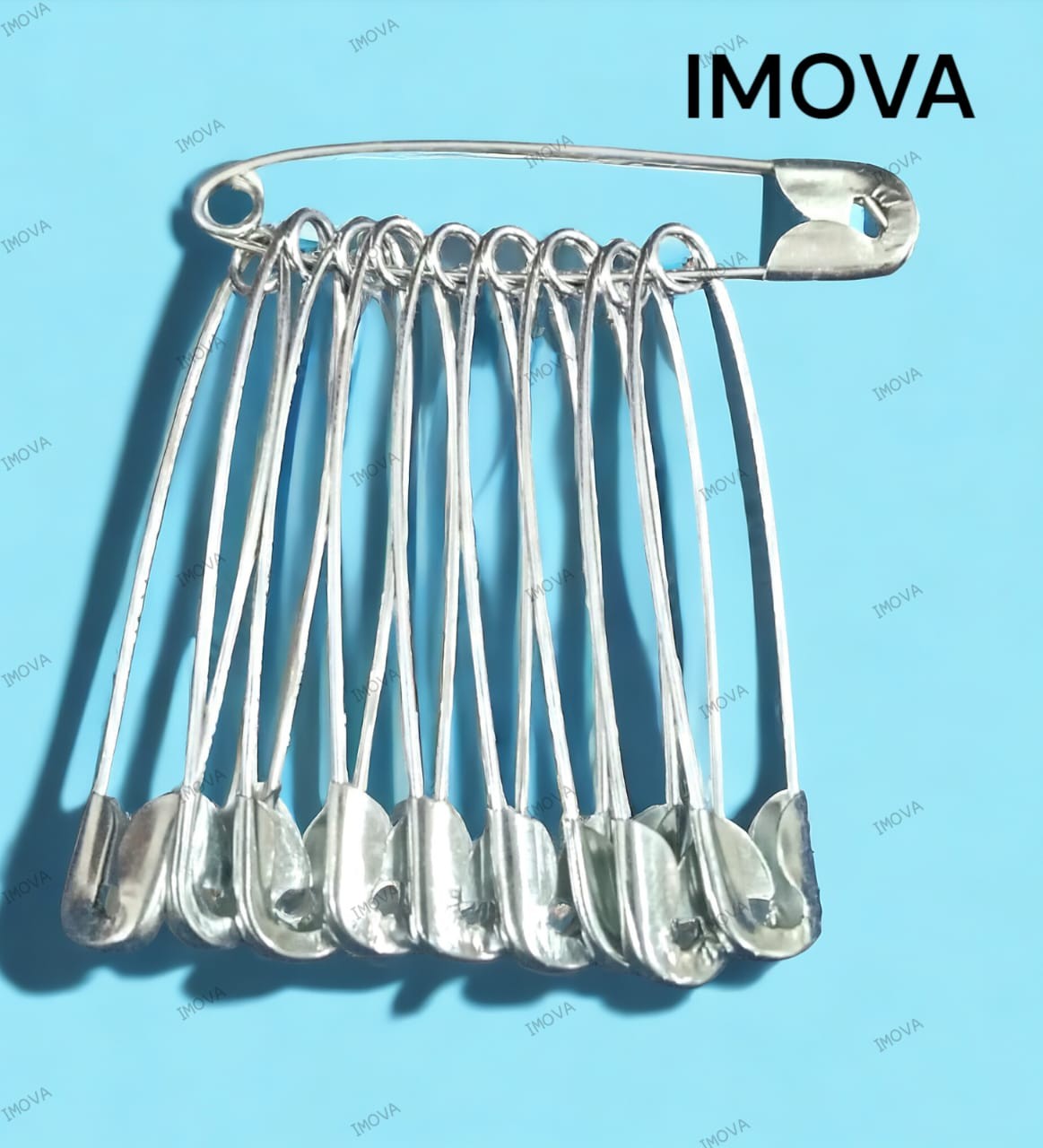 Gancho plateado grande