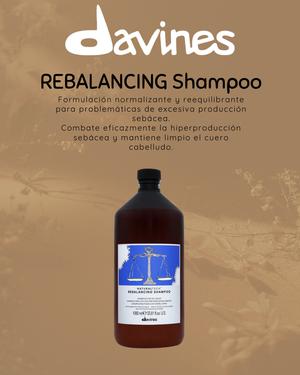 Rebalancing Shampoo de Davines Cuero cabelludo Graso Litro