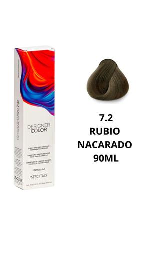 Tec Italy Tinte # 7.2 (Color Rubio Nacarado)