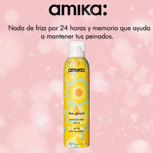 The Shield de Amika spray ligero de protección térmica y anti-humedad