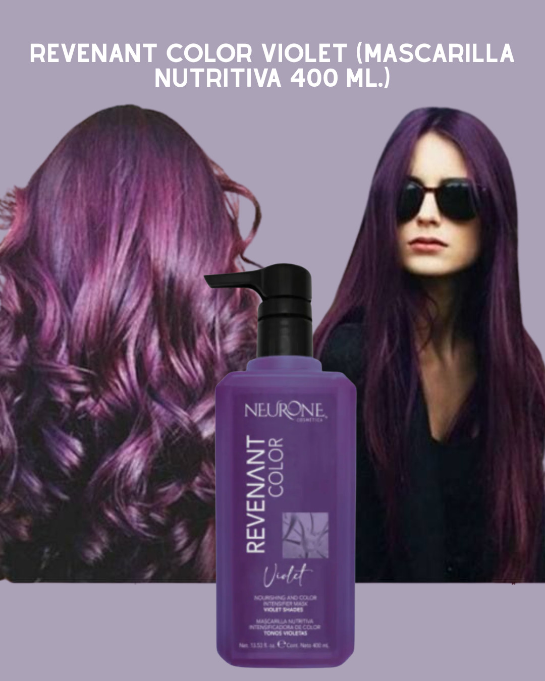 REVENANT COLOR VIOLET Neurone (mascarilla nutritiva 400 ml.)
