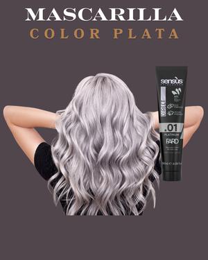 Mascarilla Sensus Fire .01 Color Plata
