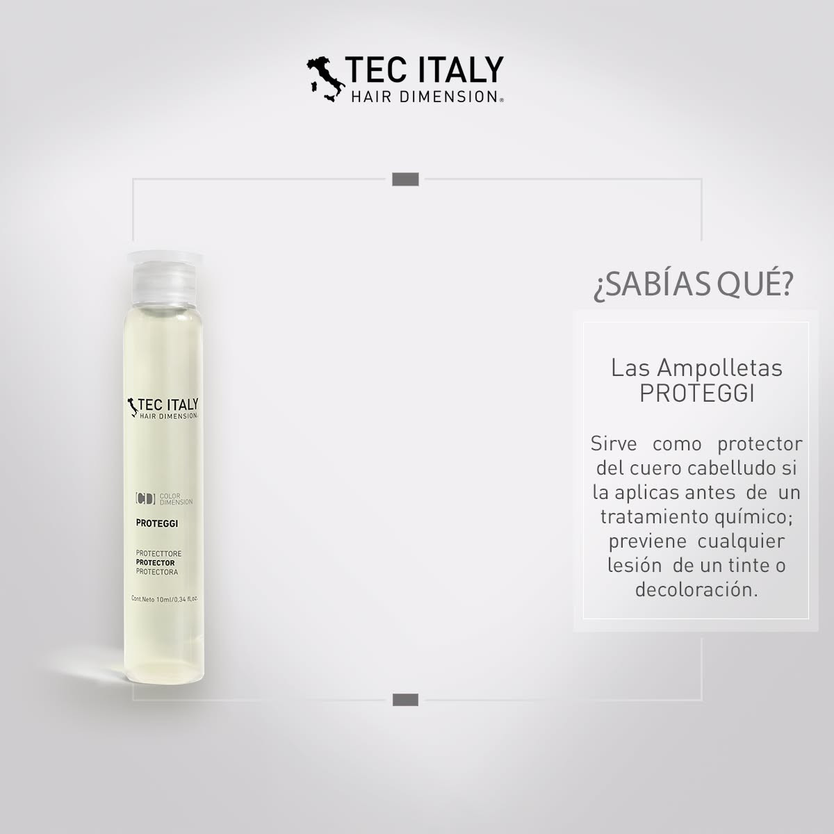 Ampolla de Protección para el cuero cabelludo - Caja de 12 Unidades