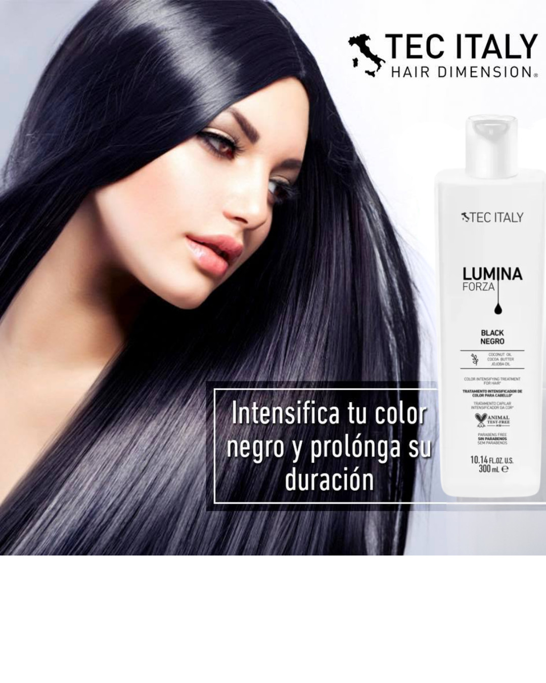 Lumina Negro 300 grs (Para Matizar Cabello Negro)