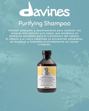 Purifying Shampoo de Davines  Caspa seca o Grasa